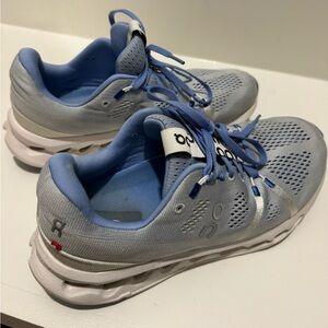 On Running Sky Blue Athletic Shoes